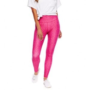 Mudpie Pink Leopard Leggings